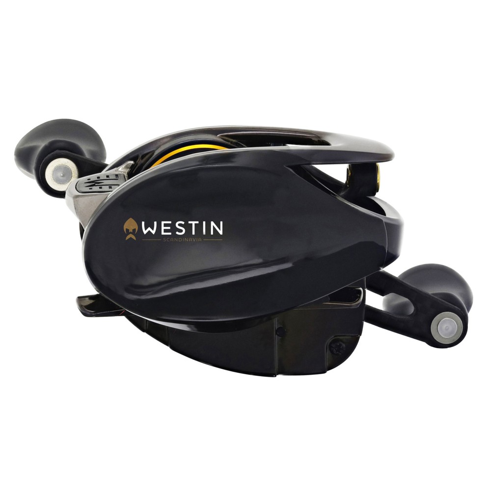 Westin W6 BC Baitcast Rolle Stealth Gold 100 LSG LH - 135m/ 0,285mm - 6,6:1 - 175g