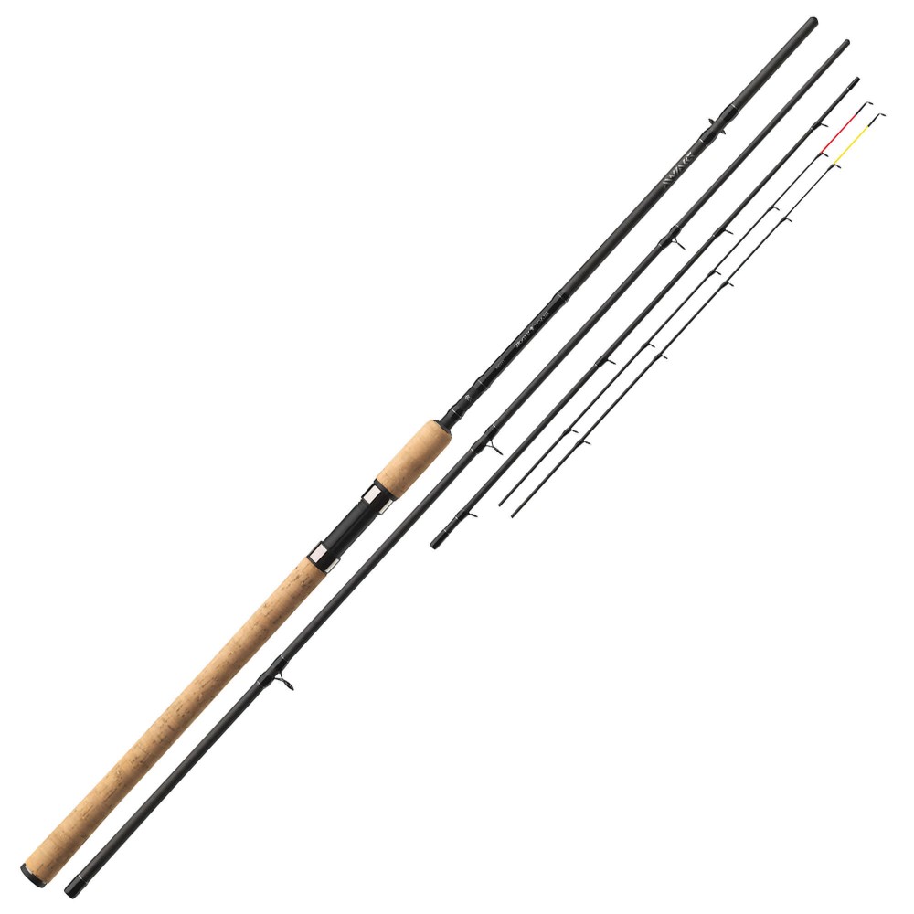 Daiwa Black Widow Feeder Feederrute 3,6m - 0-150g - 3tlg - 295g