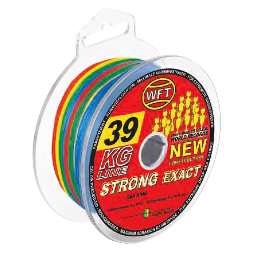 WFT 39KG EXACT Sea King 800, 420m multicolor multicolor - TK39kg - 0,25mm - 420m