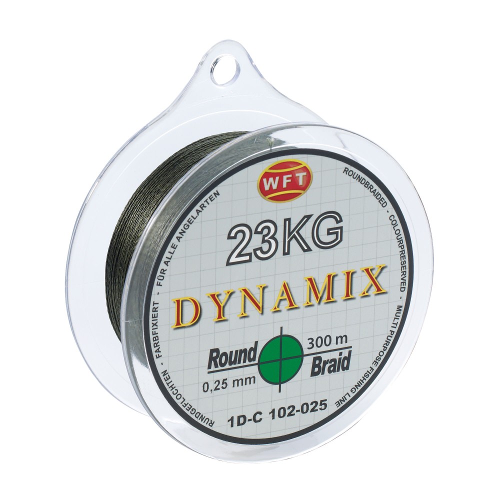 WFT Round Dynamix grün 14 KG 300 m 0,16mm grün - TK14kg - 0,16mm - 300m
