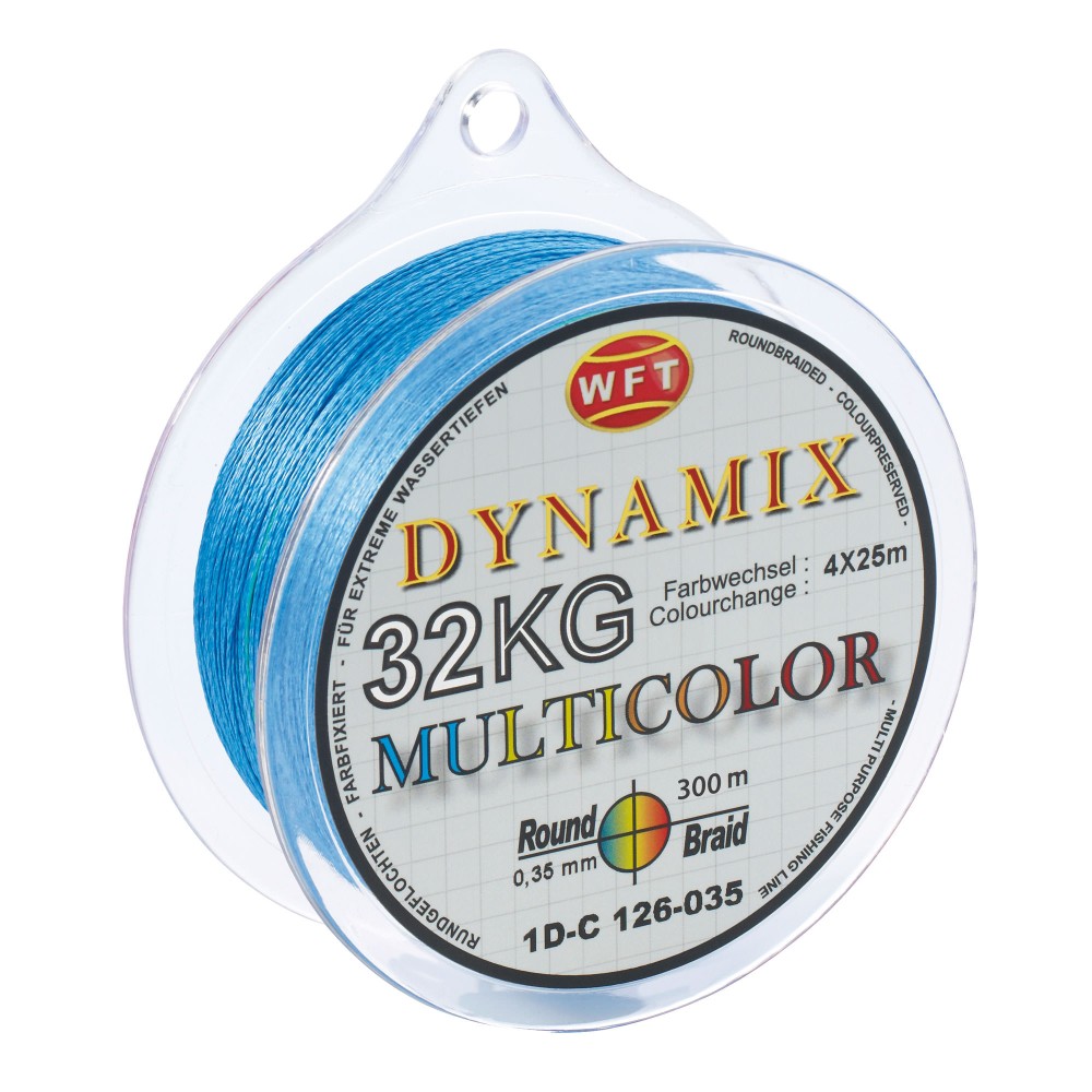WFT Round Dynamix Multicolor 14 KG 300m 0,16mm multicolor - TK14kg - 0,16mm - 300m