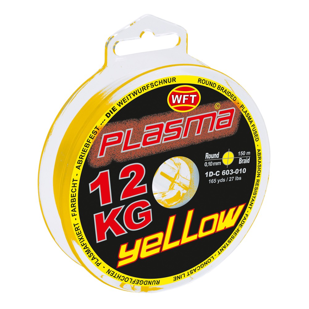 WFT Plasma yellow 150m 18KG 0,14 mm yellow - TK18kg - 0,14mm - 150m