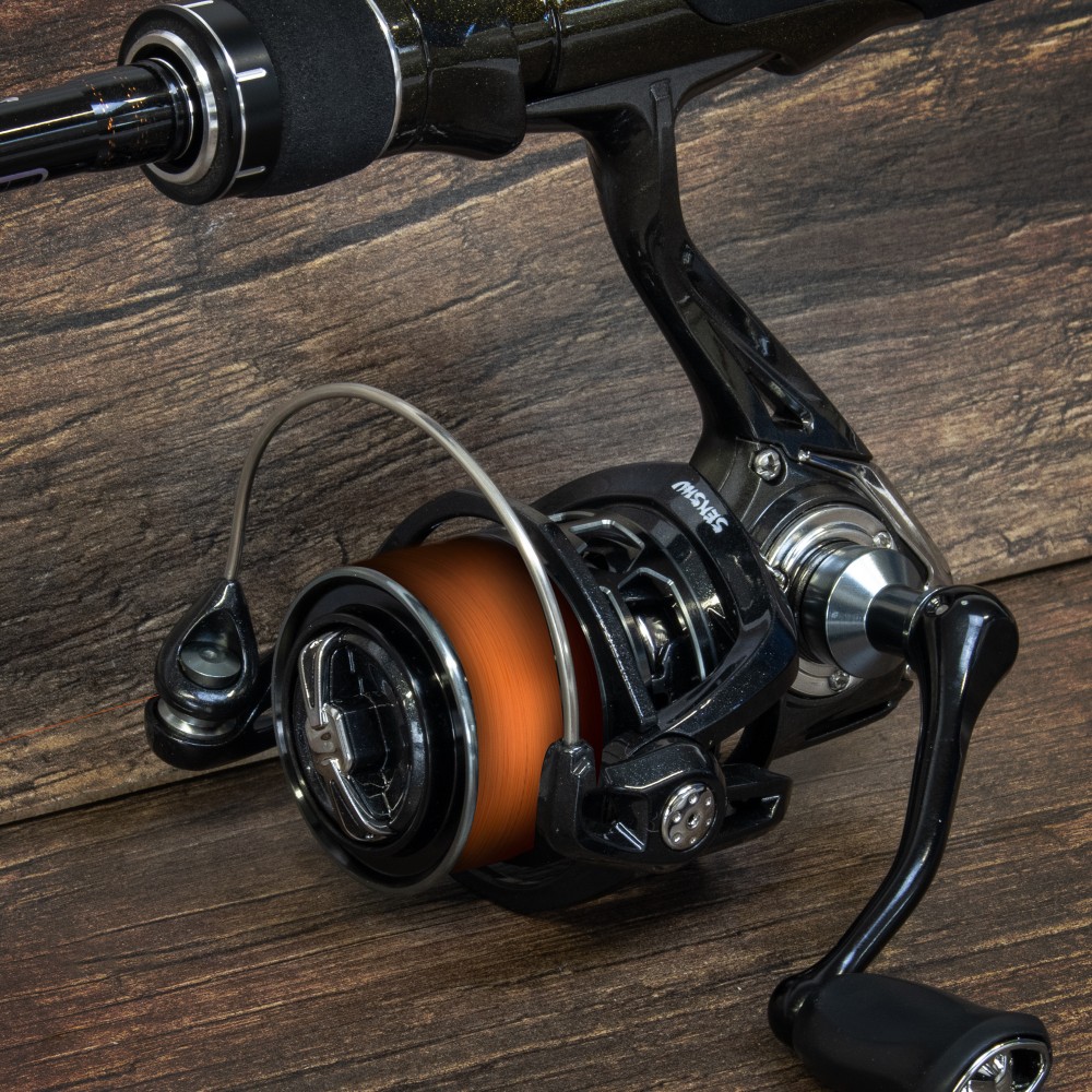 Senshu Q-Line - Geflochtene Schnur 0,14mm - orange - 300m