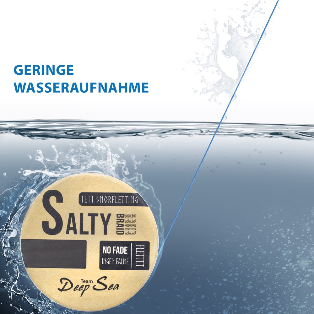 Team Deep Sea Salty-Braid Geflochtene Schnur 0,35mm - blue - 1000m