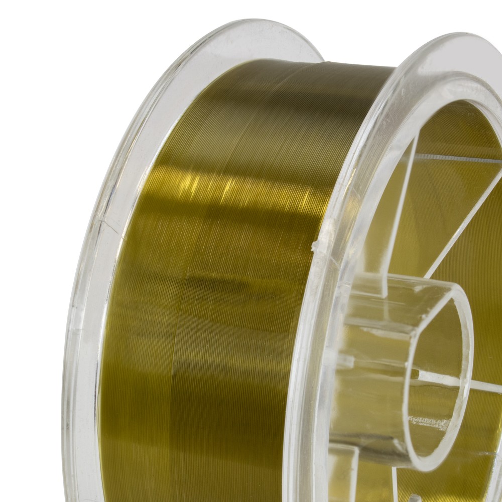 Toray Bawo Polyamide Plus - Monofil-Schnur 0,195mm - gold-braun