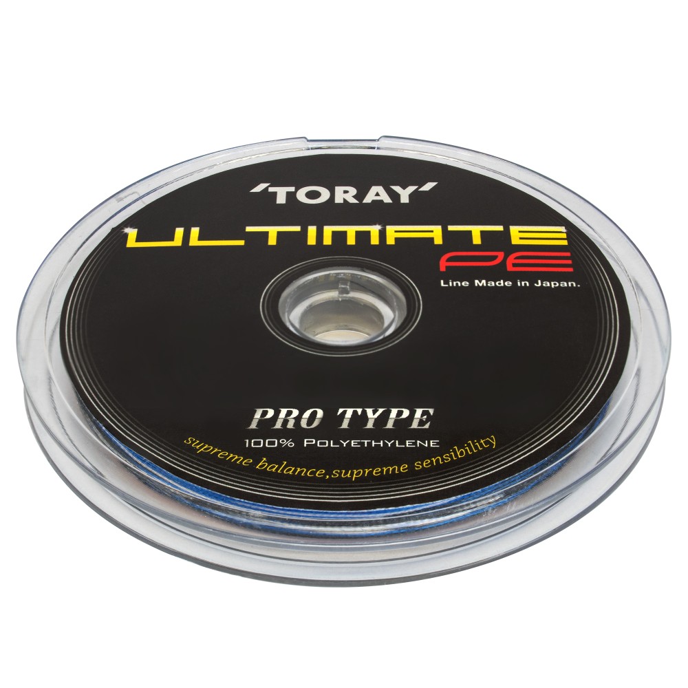 Toray Ultimate PE Geflochtene-Schnur 0,165mm - multicolor