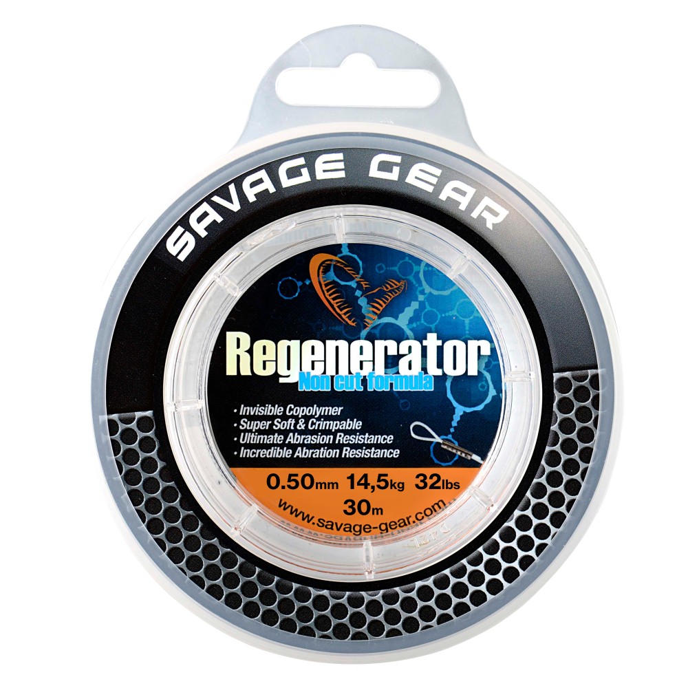 Savage Gear Regenerator Mono Vorfachschnur TK14,5kg - 0,5mm - 30m