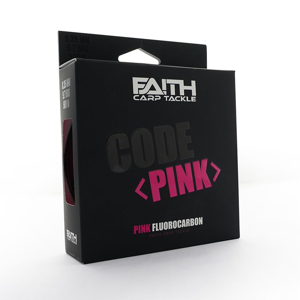 Faith Code Pink Pink - Fluorocarbon - 0.40mm - 13,5kg - 500m