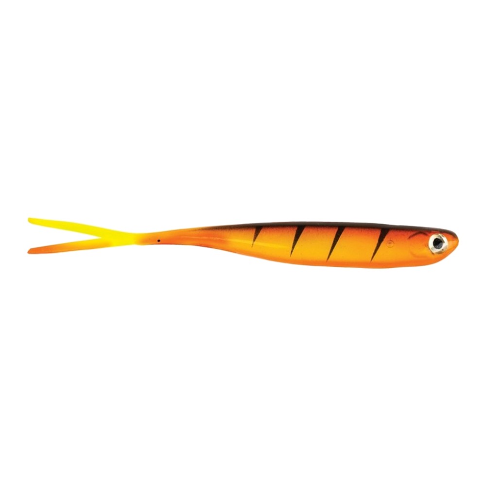 Berkley Sneakminnow Gummifisch 5cm - Hot Yellow Perch - 6Stück