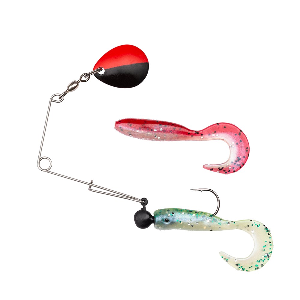 Berkley URBN Micro Spinnerbait -2g - Red/Black - 1+1Stück