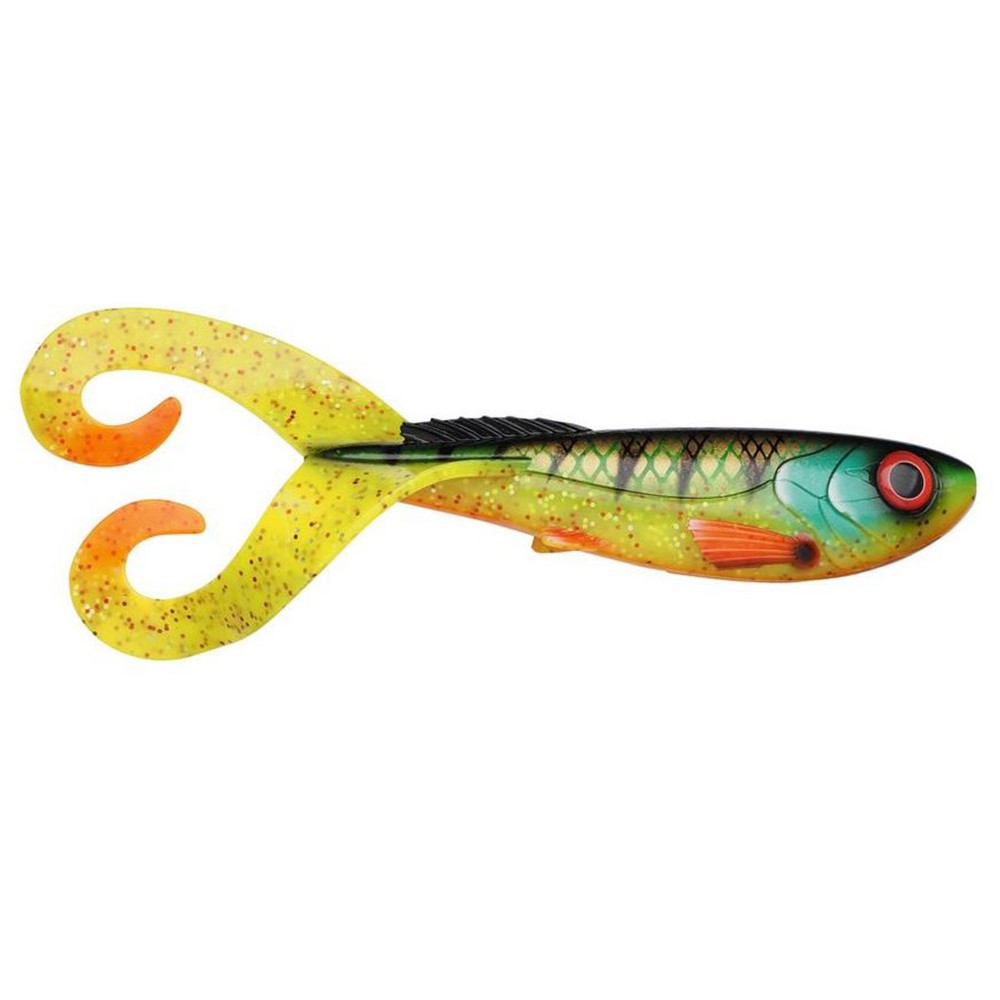 ABU Garcia Beast Twintail - Doppelschwanz - Twister Firetiger - 21cm - 74g - 1Stück