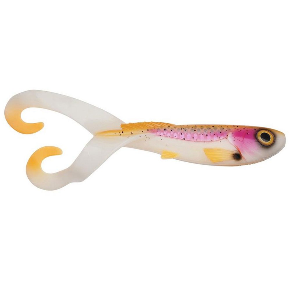 ABU Garcia Beast Twintail - Doppelschwanz - Twister Albino Trout - 21cm - 74g - 1Stück