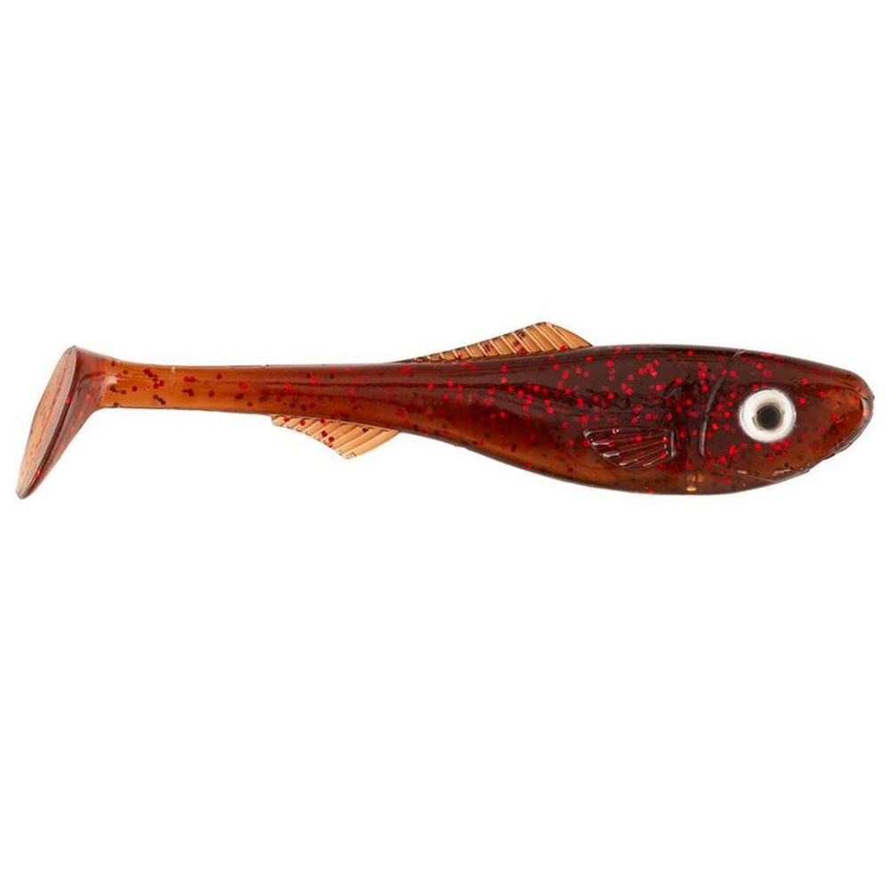 ABU Garcia Beast Pike Shad - Gummifisch 160mm - Red Motoroil - 1Stück