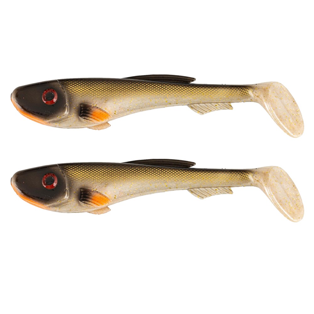 ABU Garcia Beast Paddle Tail Gummifisch 170mm - Golden Roach - 2Stück