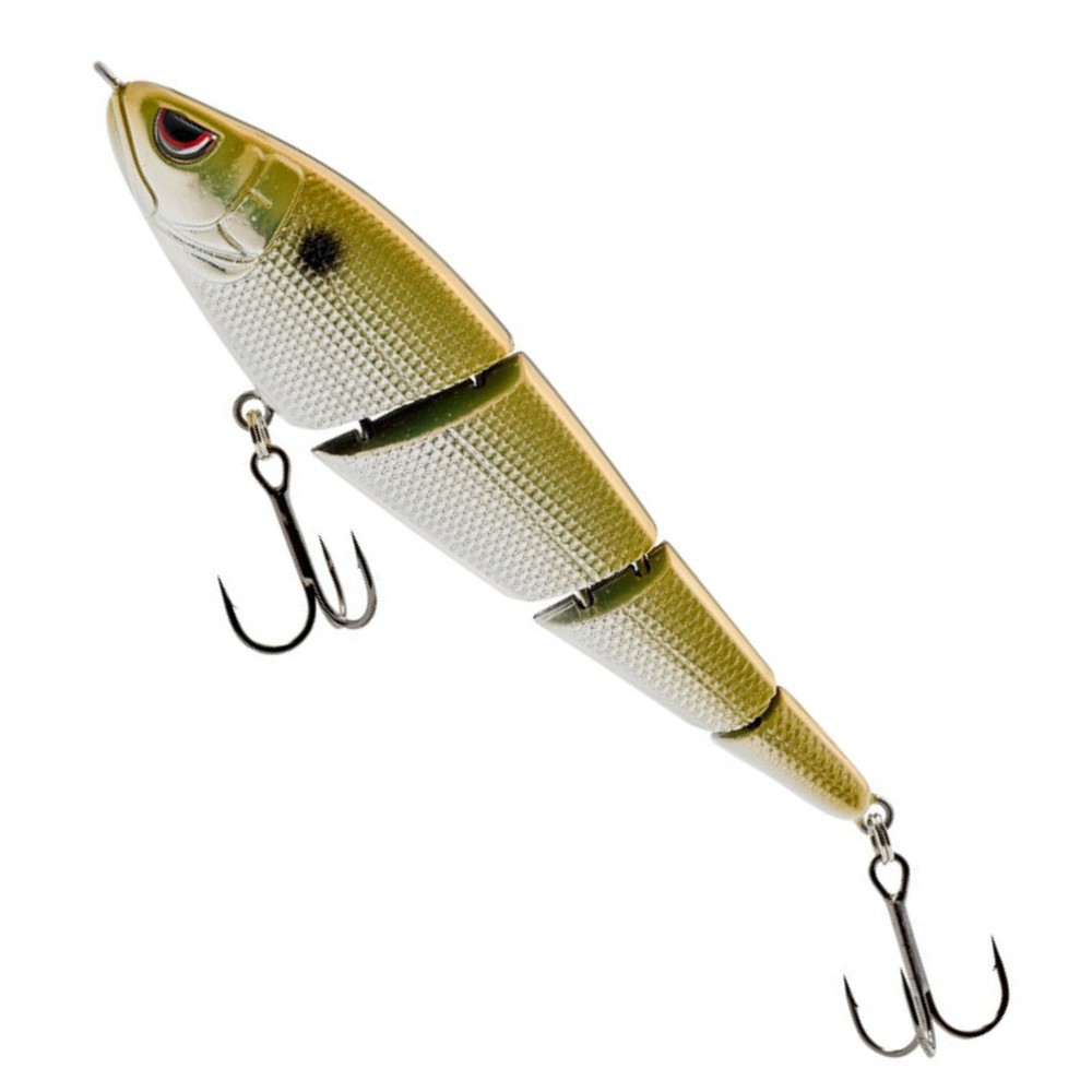 SPRO Sashimmy Swimmer 125 - Swimbait Chrome Olive - 12,5cm - 21,3g - Gr.#4 - 1Stück