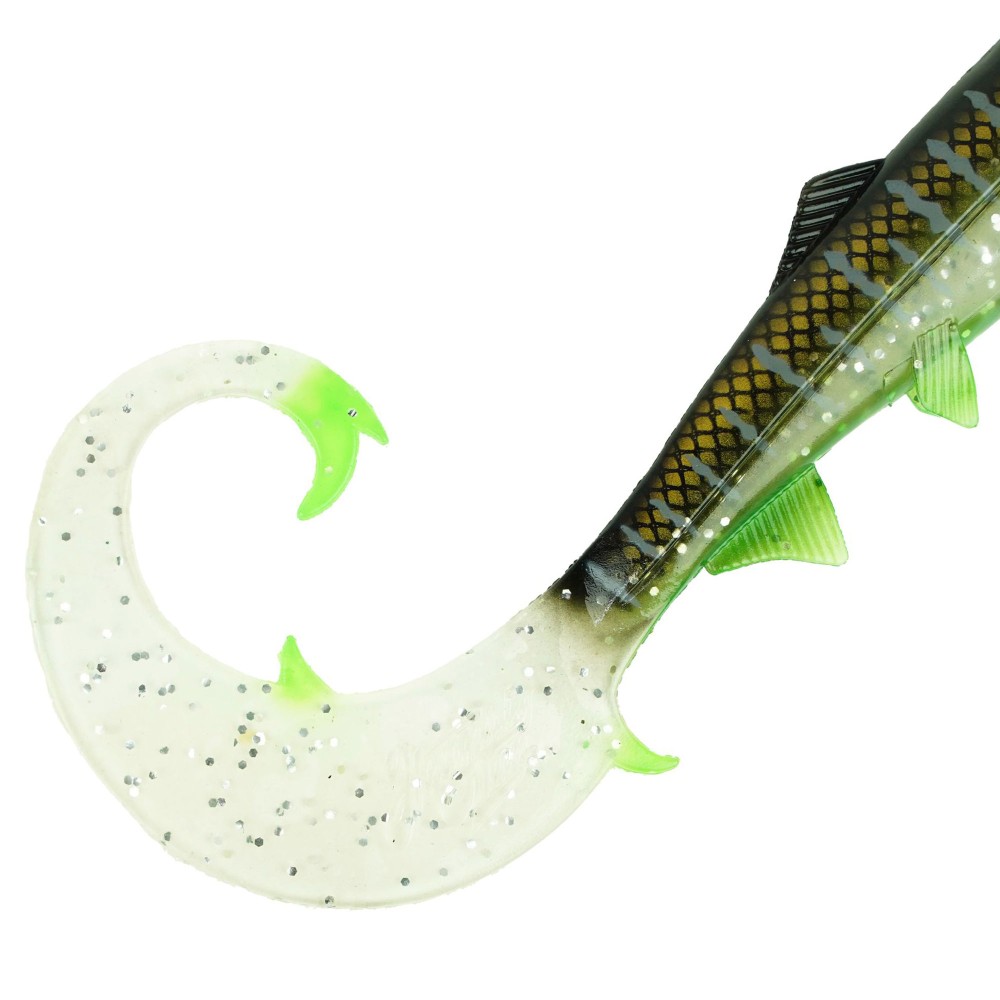 Hostagevalley Lures Hostagevalley Curlytail 18 - Twister Clear Malawi - 18cm - 28g - 1Stück