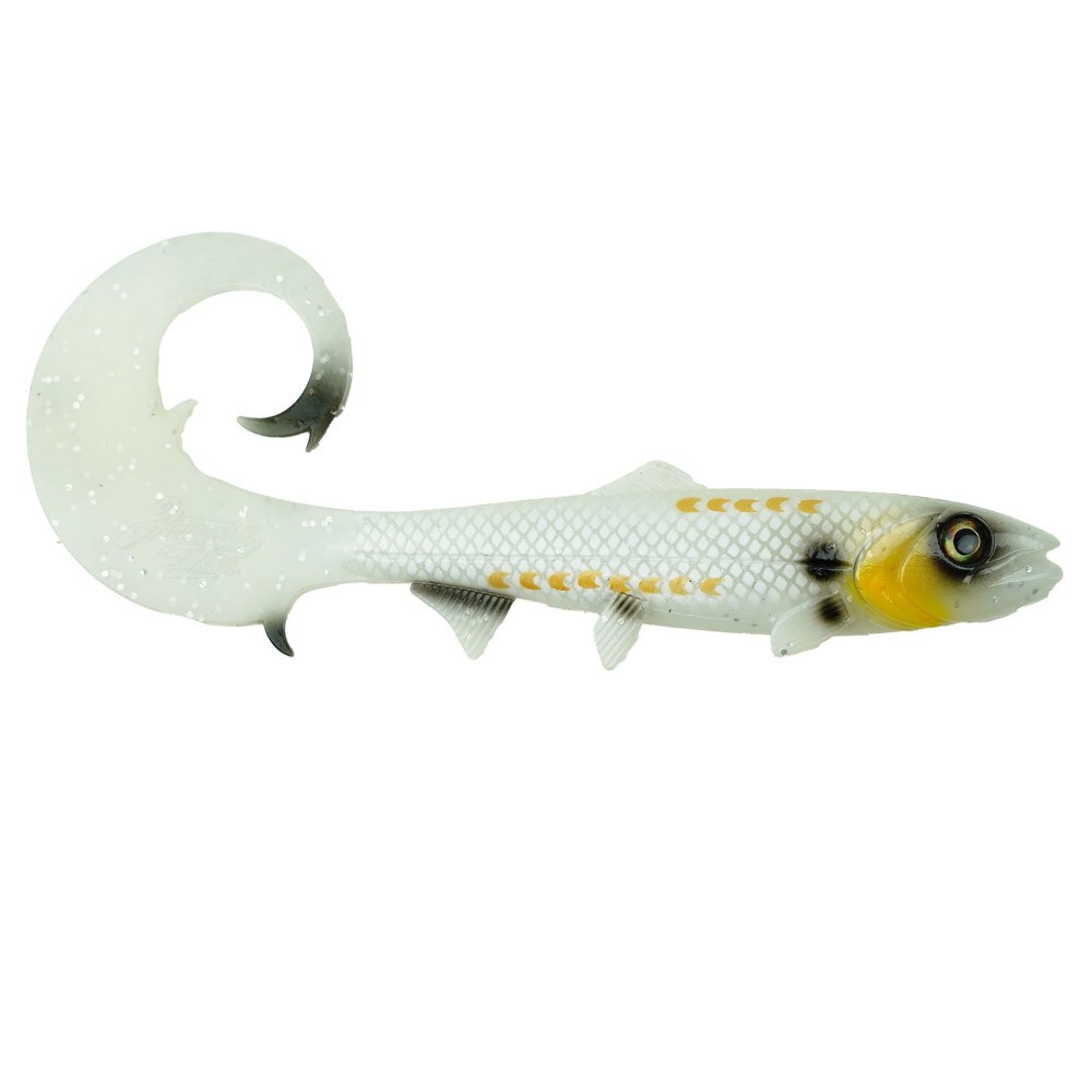 Hostagevalley Lures Hostagevalley Curlytail 18 - Twister White Pear I - 18cm - 28g - 1Stück
