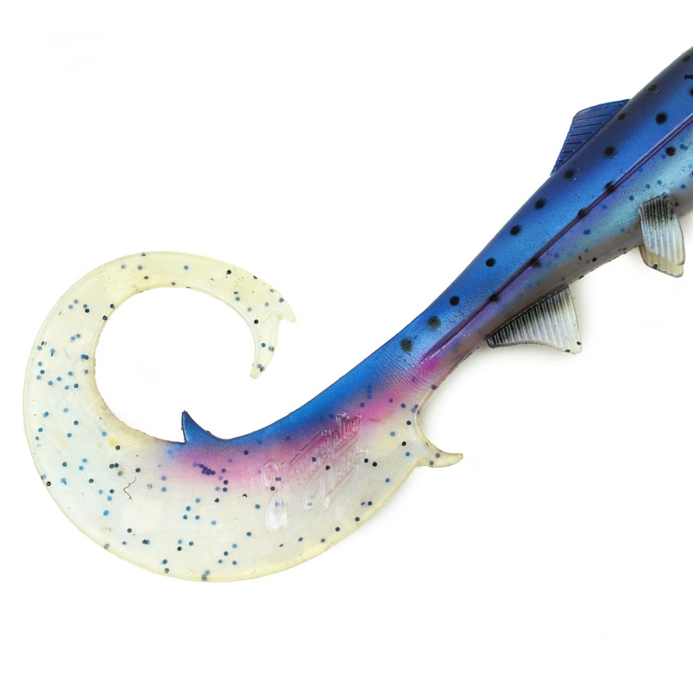 Hostagevalley Lures Hostagevalley Curlytail 24 - Twister Magenta Trout - 24cm - 66g - 1Stück