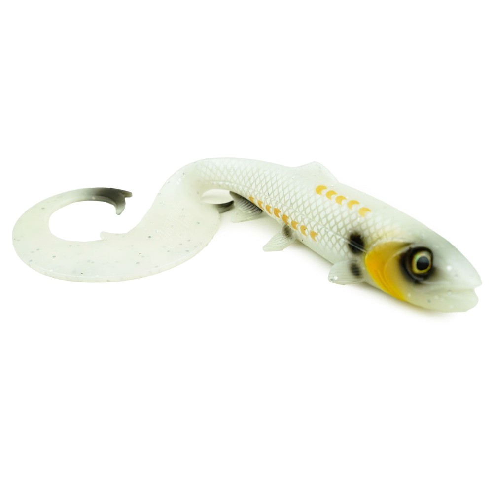 Hostagevalley Lures Hostagevalley Curlytail 24 - Twister White Pearl - 24cm - 66g - 1Stück