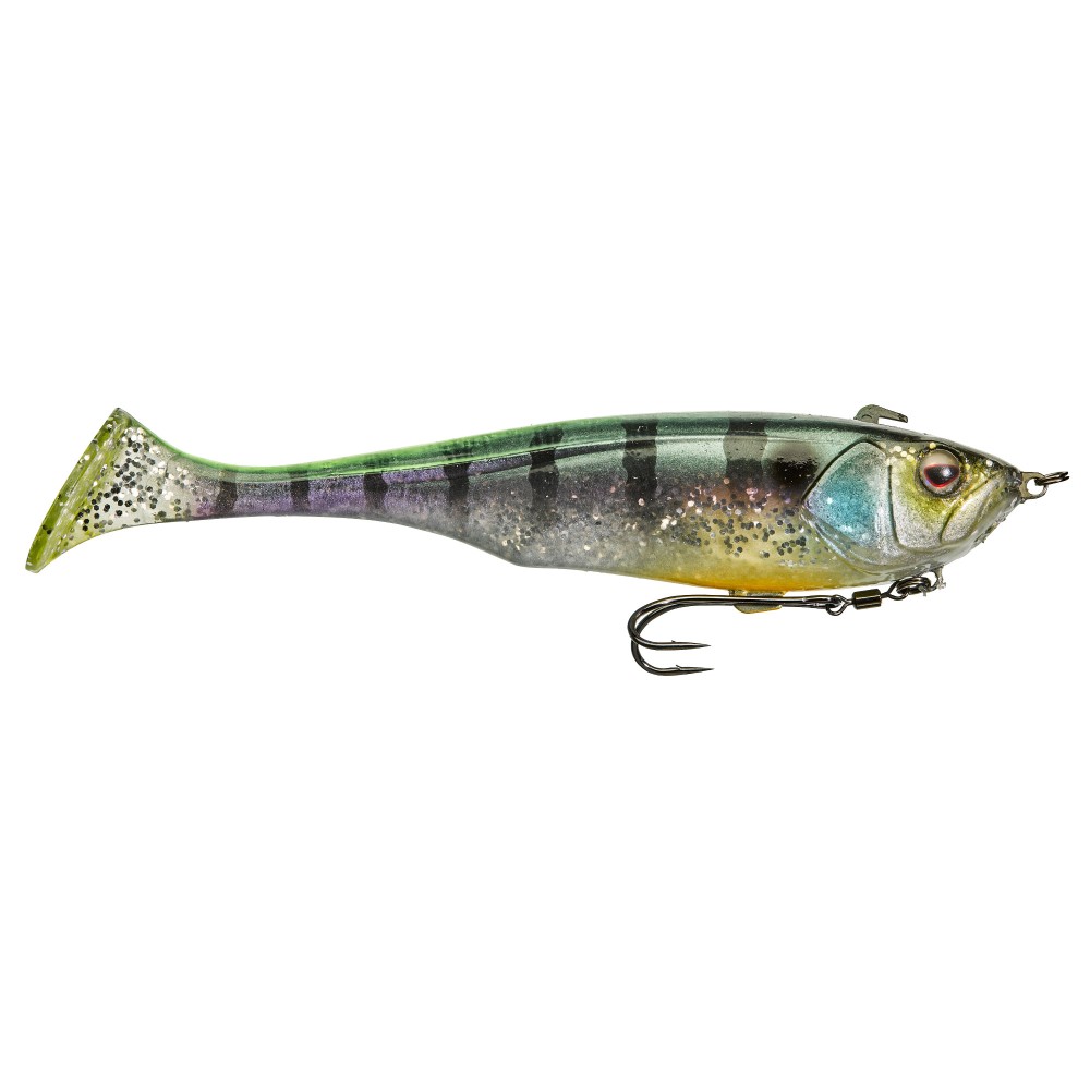 Illex Dunkle 5' - Swimbait 15cm - Chartreuse Strike Gill - 29,5g - 1Stück