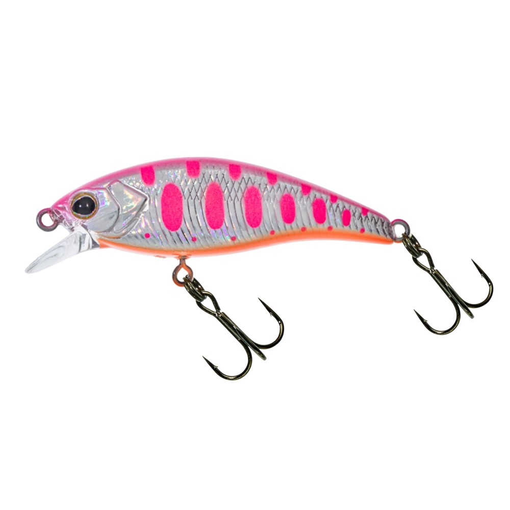 Illex Flat Tricoroll 45 S - Wobbler Pink Yamame - 4,5cm - 3,7g - 1Stück