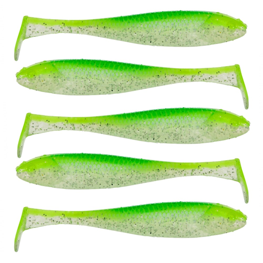 Illex Magic Slim Shad Gummifische 10,5cm - Magic Chartreuse - 8.65g