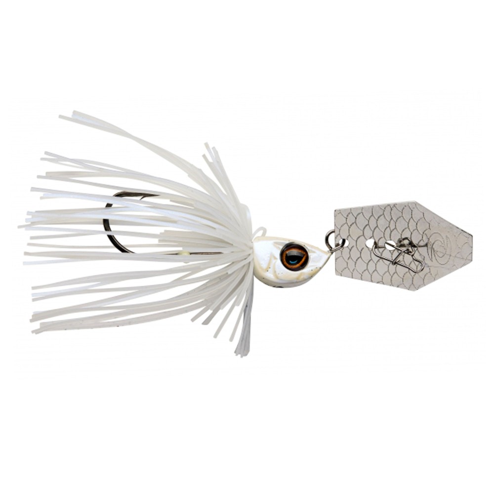 Illex Crazy Crusher Chatterbait Pearl Bone - 7g - sinkend