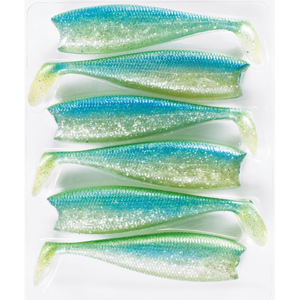 Illex Nitro Shad Gummifische 9cm - Blue Herring - 7.5g - 6 Stück