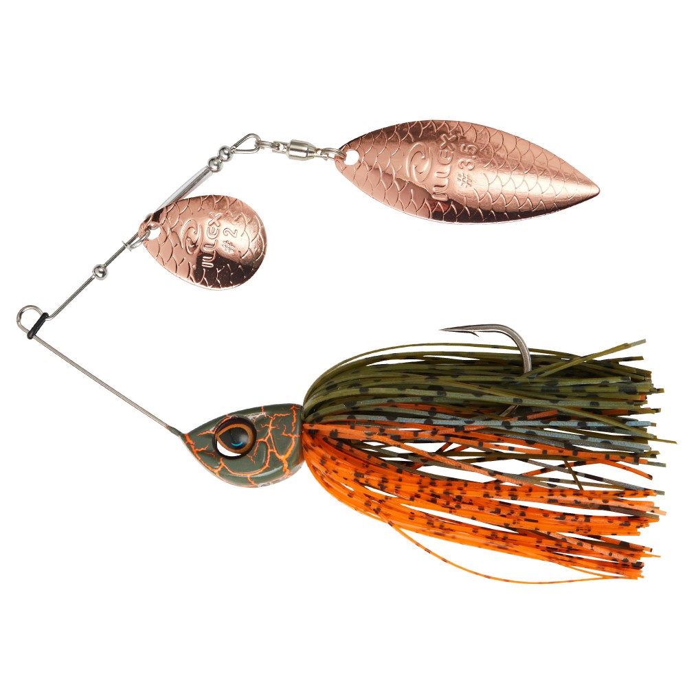 Illex Crusher JR. Spinnerbait Magic Pumpkin Craw - 10g - sinkend