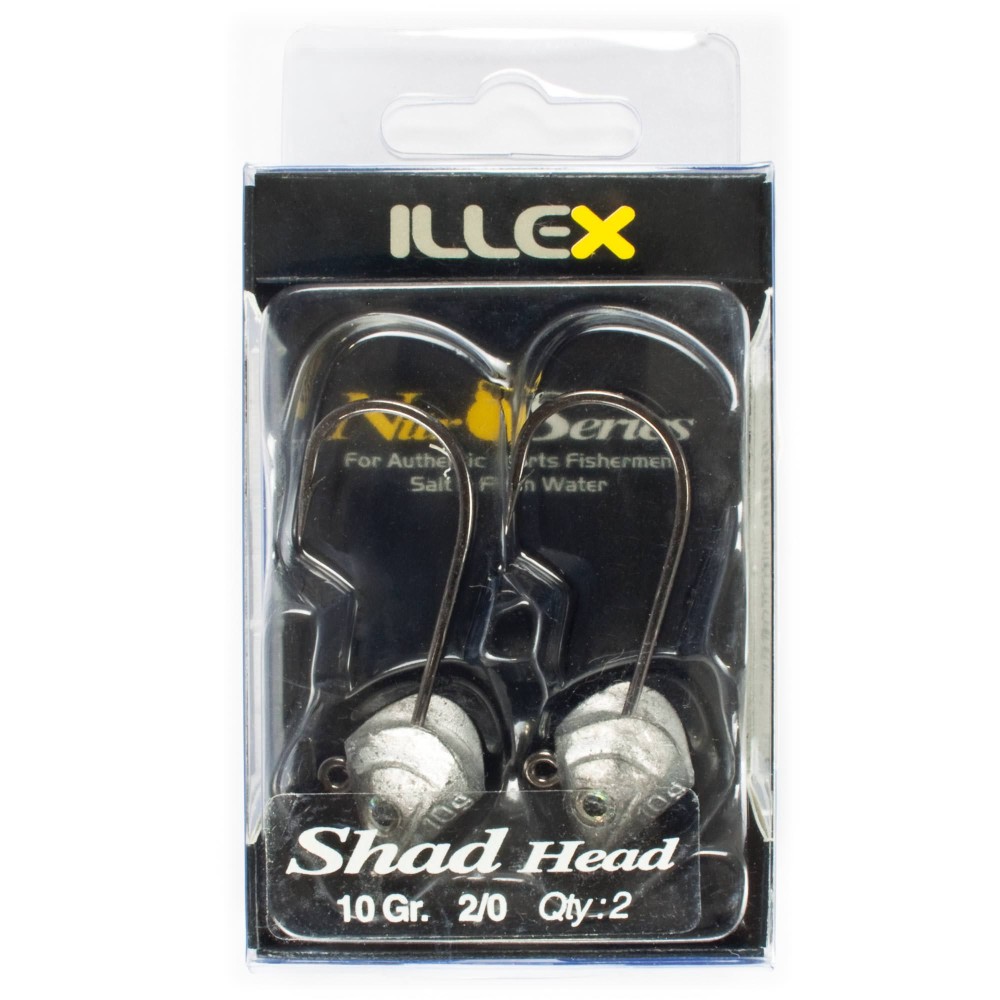 Illex Nitro Shad Head Jighead 10g - 2 Stück