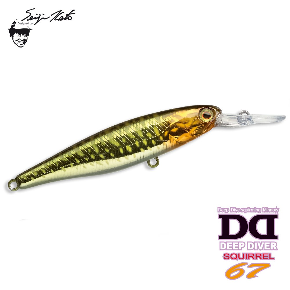 Illex Squirrel 76 SP - Twitchbait 7,6cm - HL Pike - 8,6g - 1Stück