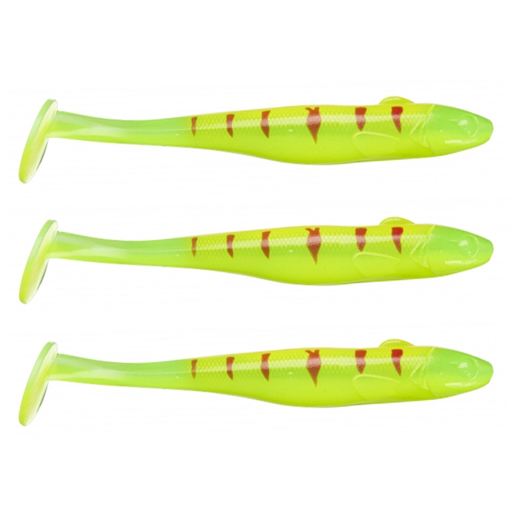 Illex Magic Fat Shad - Gummifische 15,5cm - 3 Stück - Magic Muddy Water