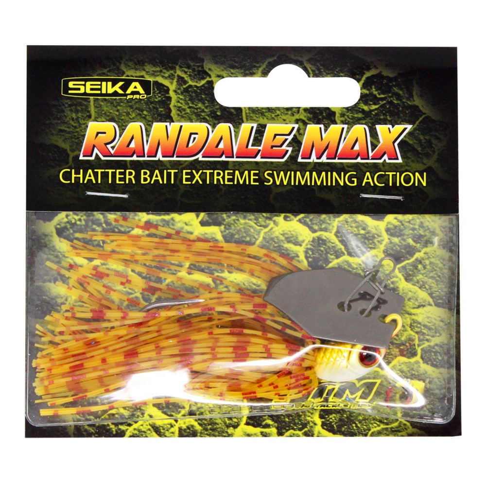 Seika Pro Randale Max - Chatterbait 21g - tigerbraun