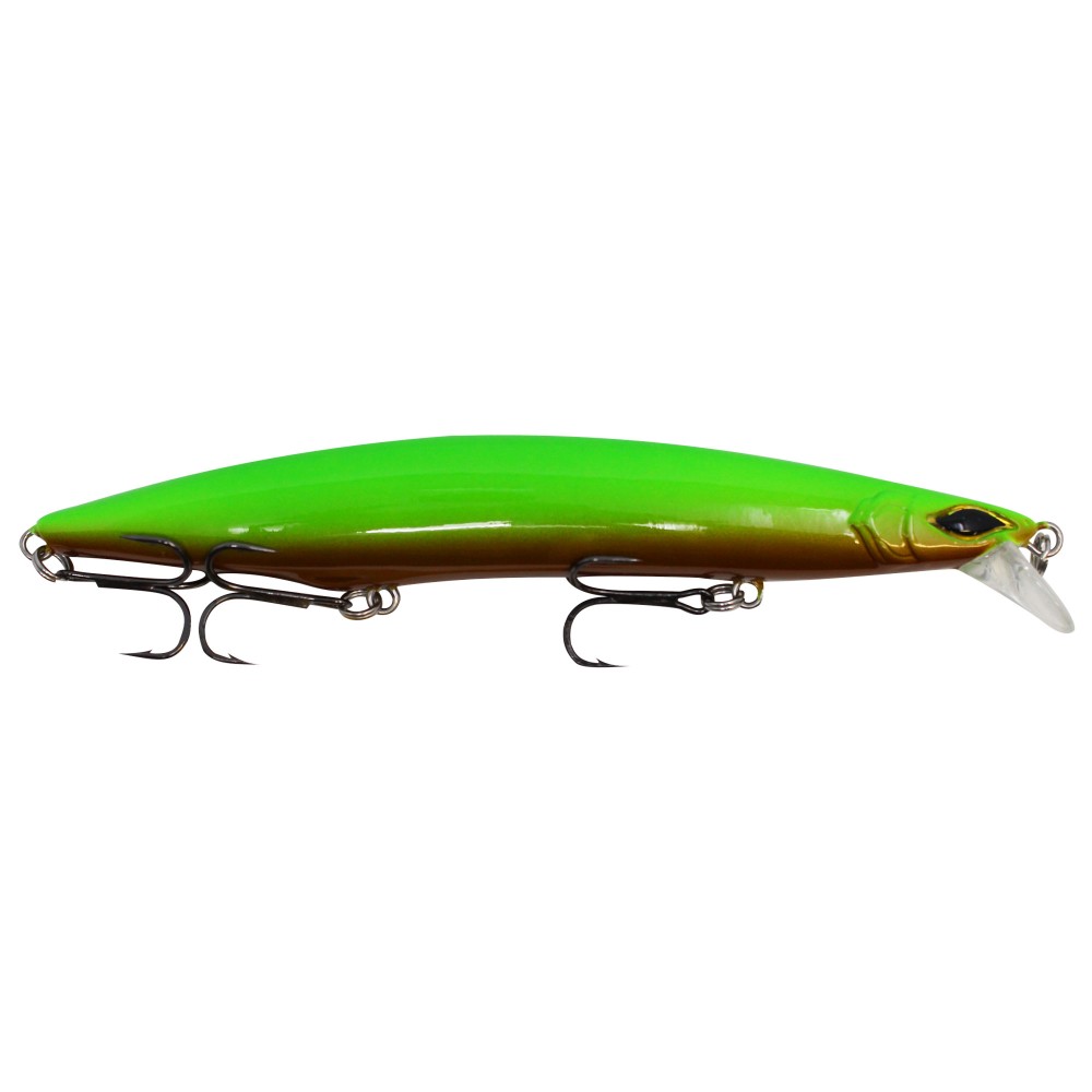 Seika Pro Nightveit Wobbler 14,0cm - Green Tomato - 27g - 1 Stück