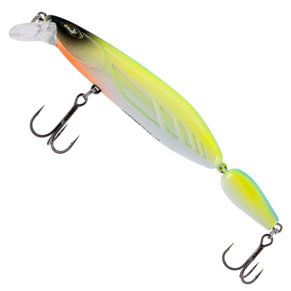 JustPro Nightveit Jointed 120 - Zanderwobbler Blue Stripe - 12cm - 1 Stück