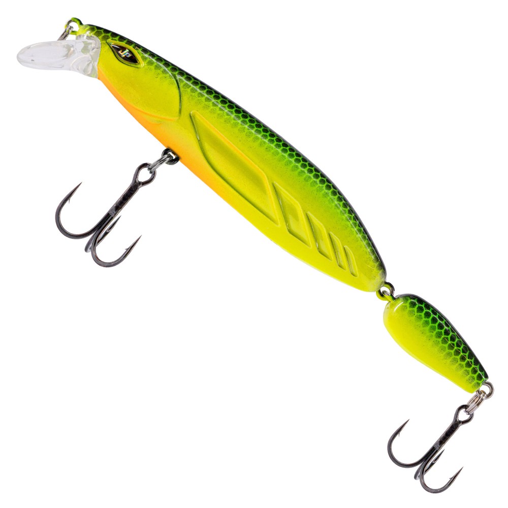 JustPro Nightveit Jointed 120 - Zanderwobbler UV Flash - 12cm - 1 Stück
