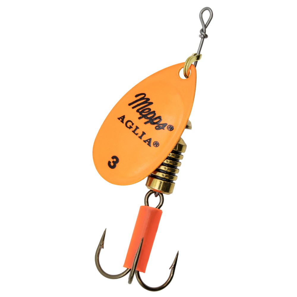 Mepps Aglia - Spinner Hot Orange - Gr. 1 - 3,5g