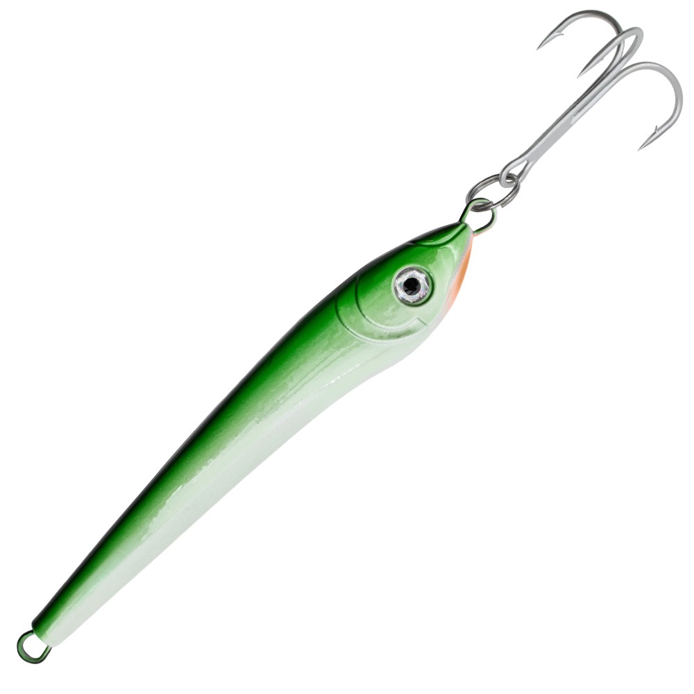 Team Deep Sea Bull Head - Pilker 300g - Sandaal Grün - 1 Stück