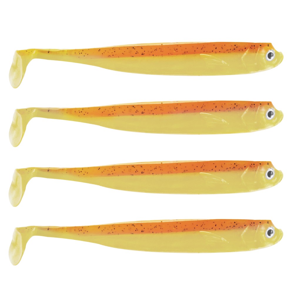 Roy Fishers Der Zander Gummifisch 15cm, 4 Stück, Kaulbarsch Spezial