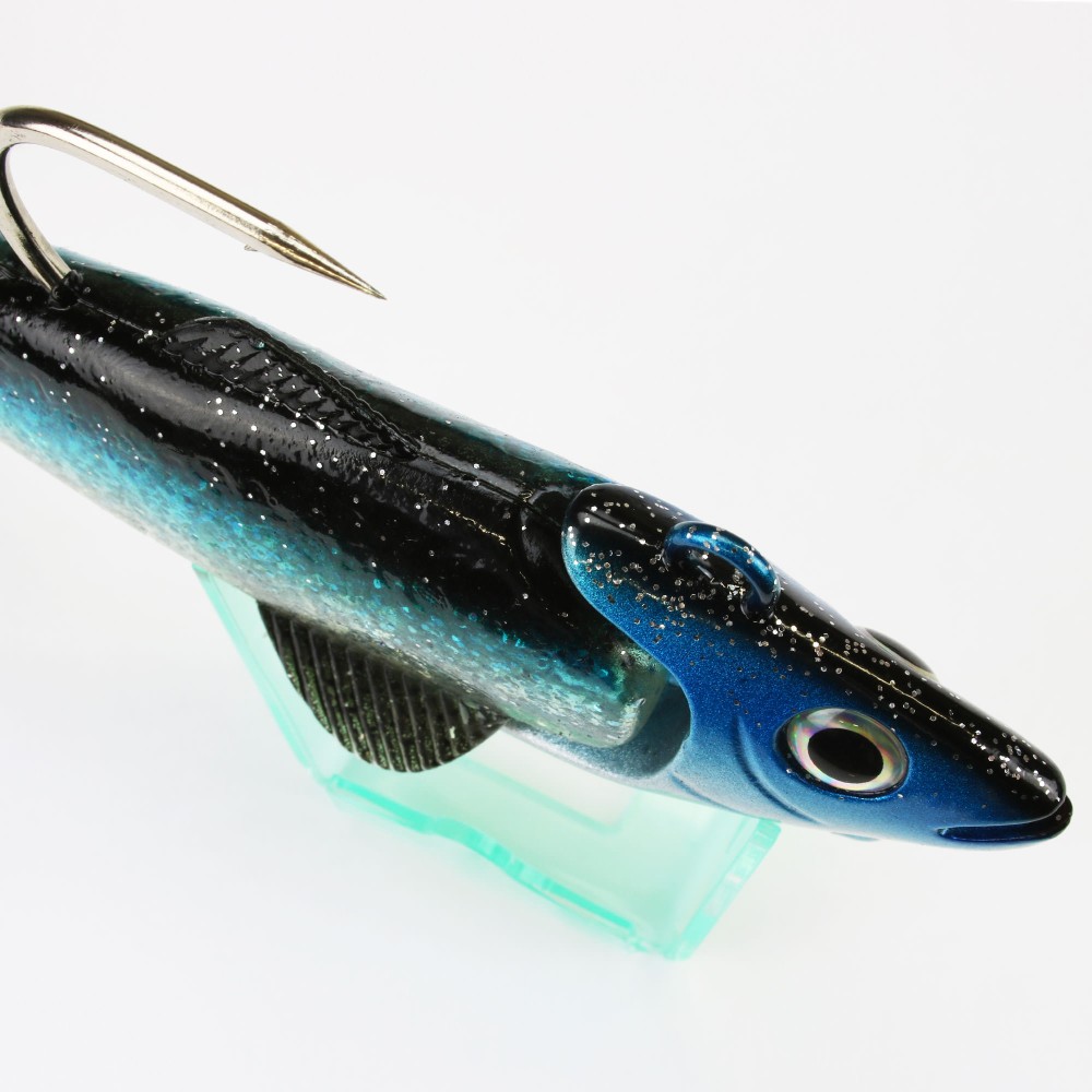 Team Deep Sea Hightide Sea Shad - der Meeresangel Gummifisch 200g - Holographic Hering