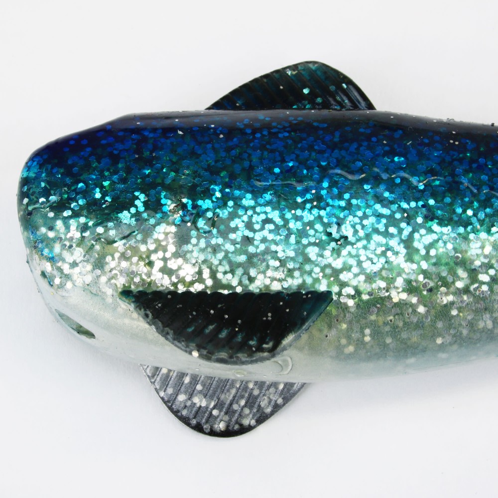 Team Deep Sea Hightide Sea Shad - der Meeresangel Gummifisch 300g - Holographic Hering