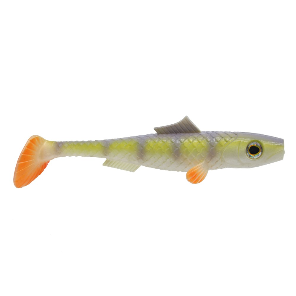 MT-Lures Pikezilla Hecht Shad 18cm - UV Natural Perch - 61g - 1 Stück