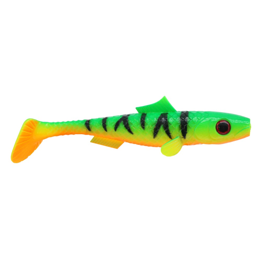 MT-Lures Pikezilla Hecht Shad 18cm - UV Massive Firetiger - 61g - 1 Stück