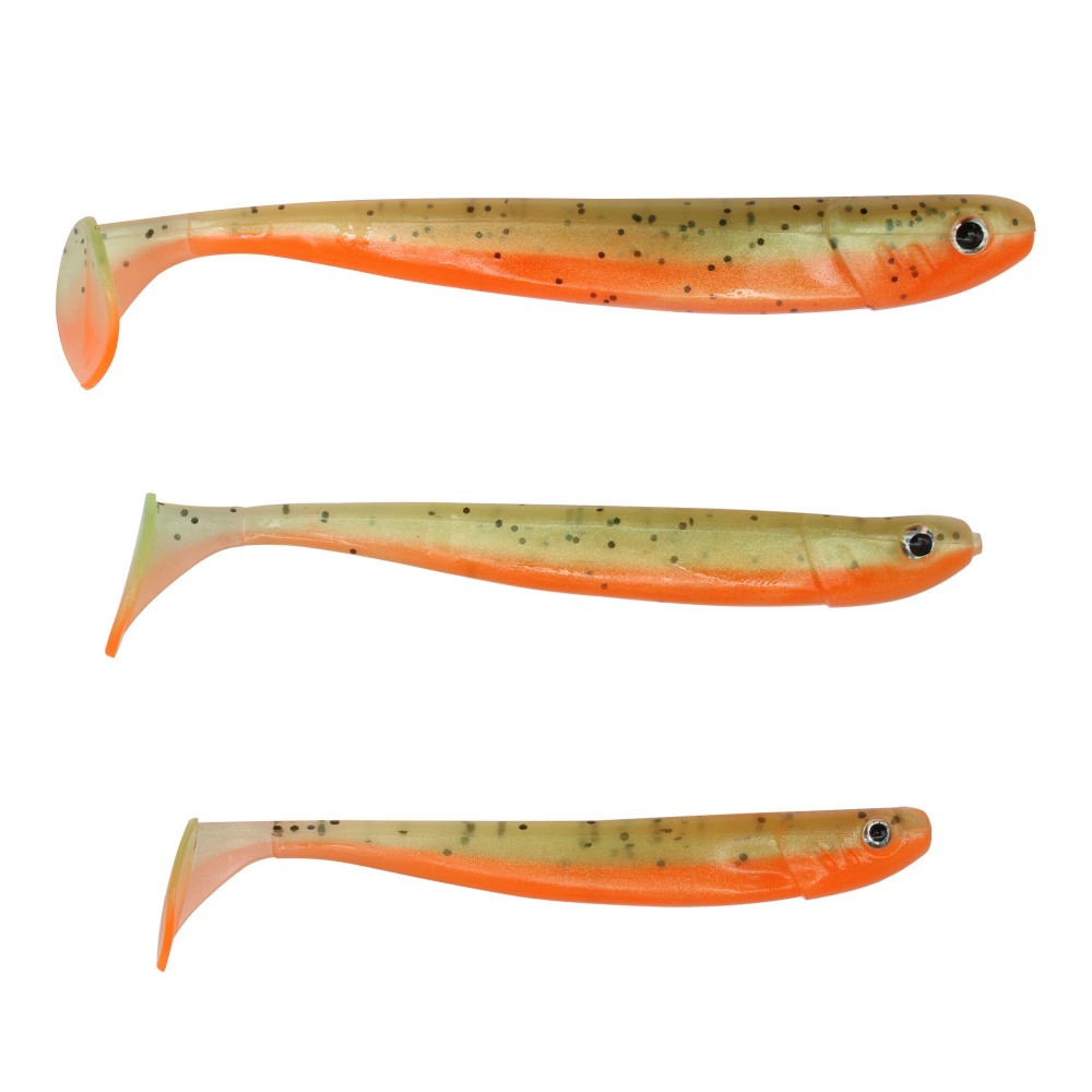 Senshu Jig 'n' Swim Shad 7.5cm - Green Tomato - 2g - 9 Stück