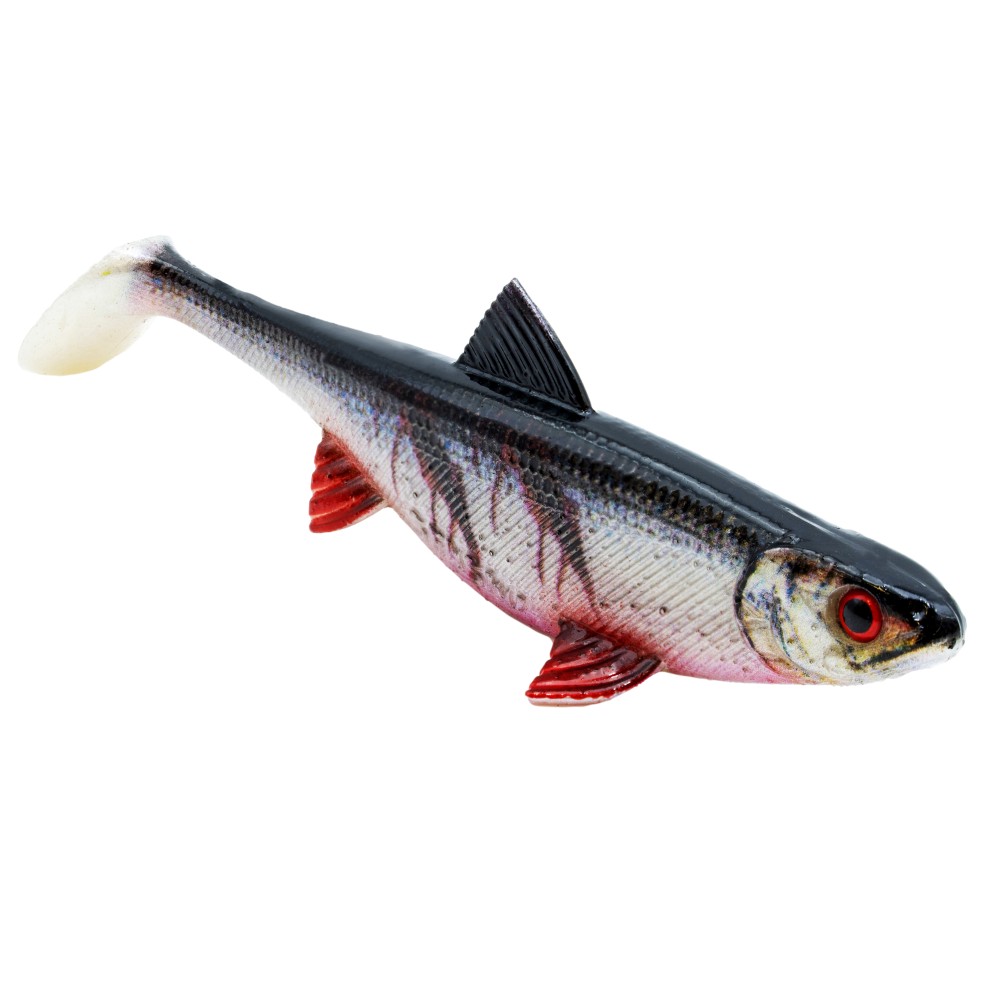 Senshu Real Fin Shad Gummifische 12cm - Bloody Baitfish - 13g - 3 Stück