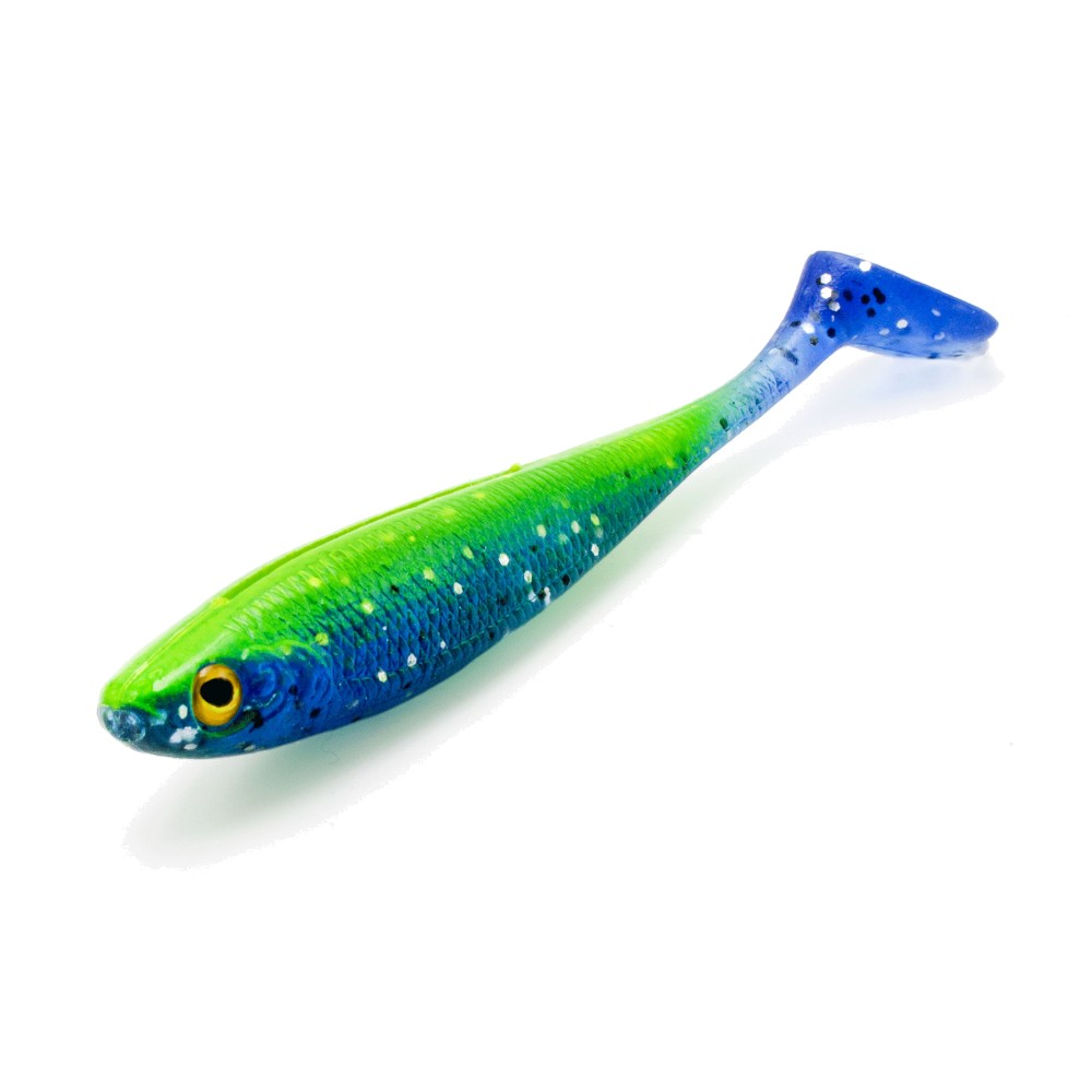 RD Rubber Duck Shad Gummifisch 6.5cm - Blue Lemon Ice - 1.6g - 8 Stück