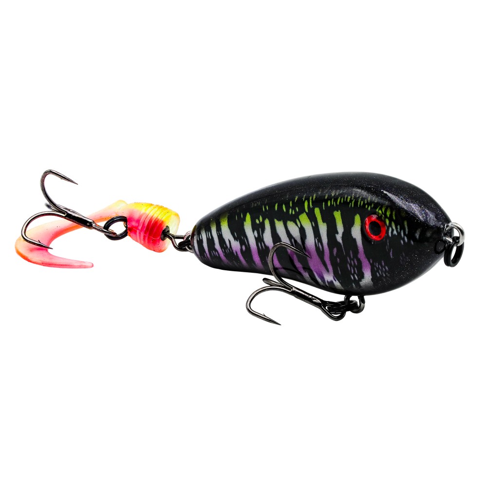 Senshu Realistic Tail Jerk - Jerkbait 6cm - Black Moon - 11g - 1 Stück