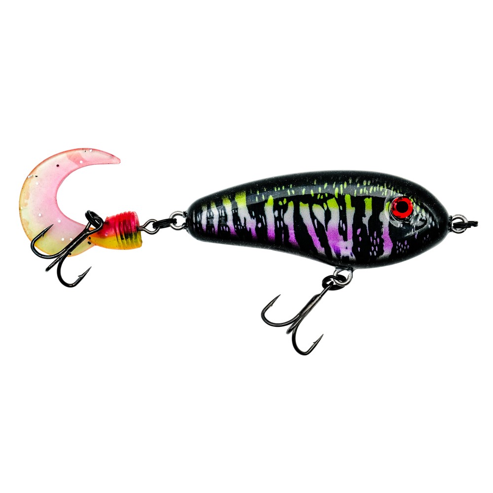Senshu Realistic Tail Jerk - Jerkbait 6cm - Black Moon - 11g - 1 Stück