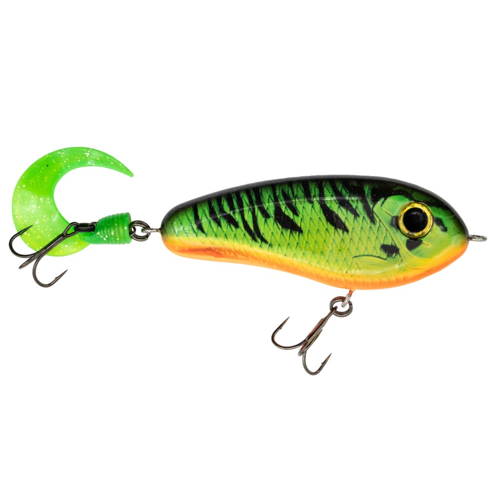Senshu Realistic Tail Jerk - Jerkbait 11.5cm - Firetiger - 60g - 1 Stück