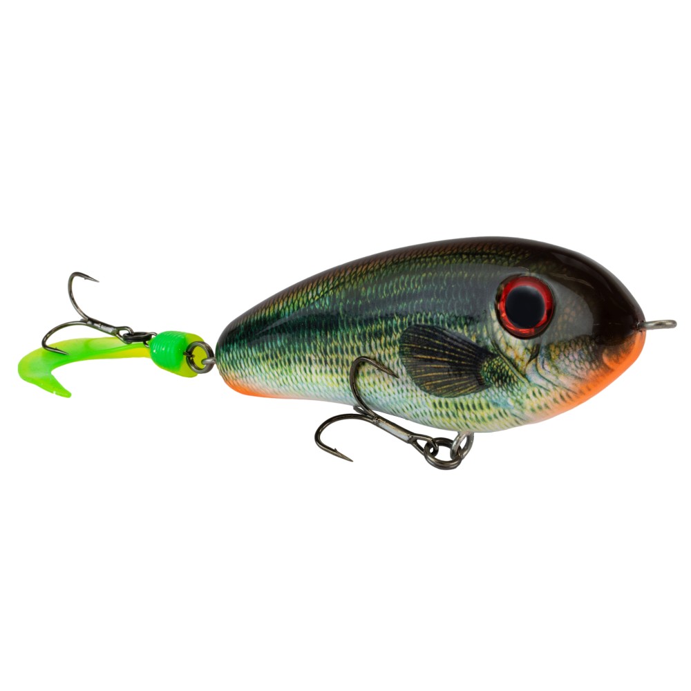 Senshu Realistic Tail Jerk - Jerkbait 11.5cm - Green Bass - 60g - 1 Stück